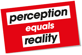 Perception = Reality, True or False – A Few Good Things