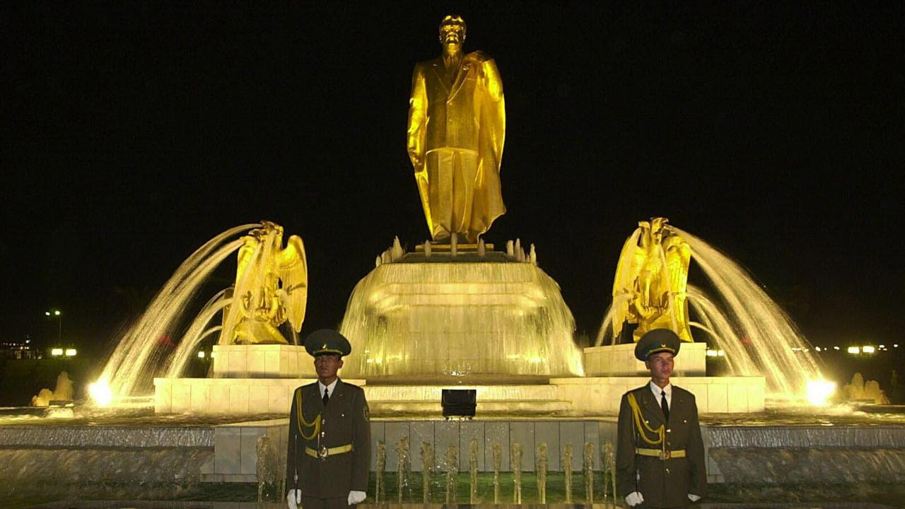 Saparmurat Niyazov, Turkmenbashi, Ashgabat, Turkmenistan (Credit: Olivier Matthys /Getty)