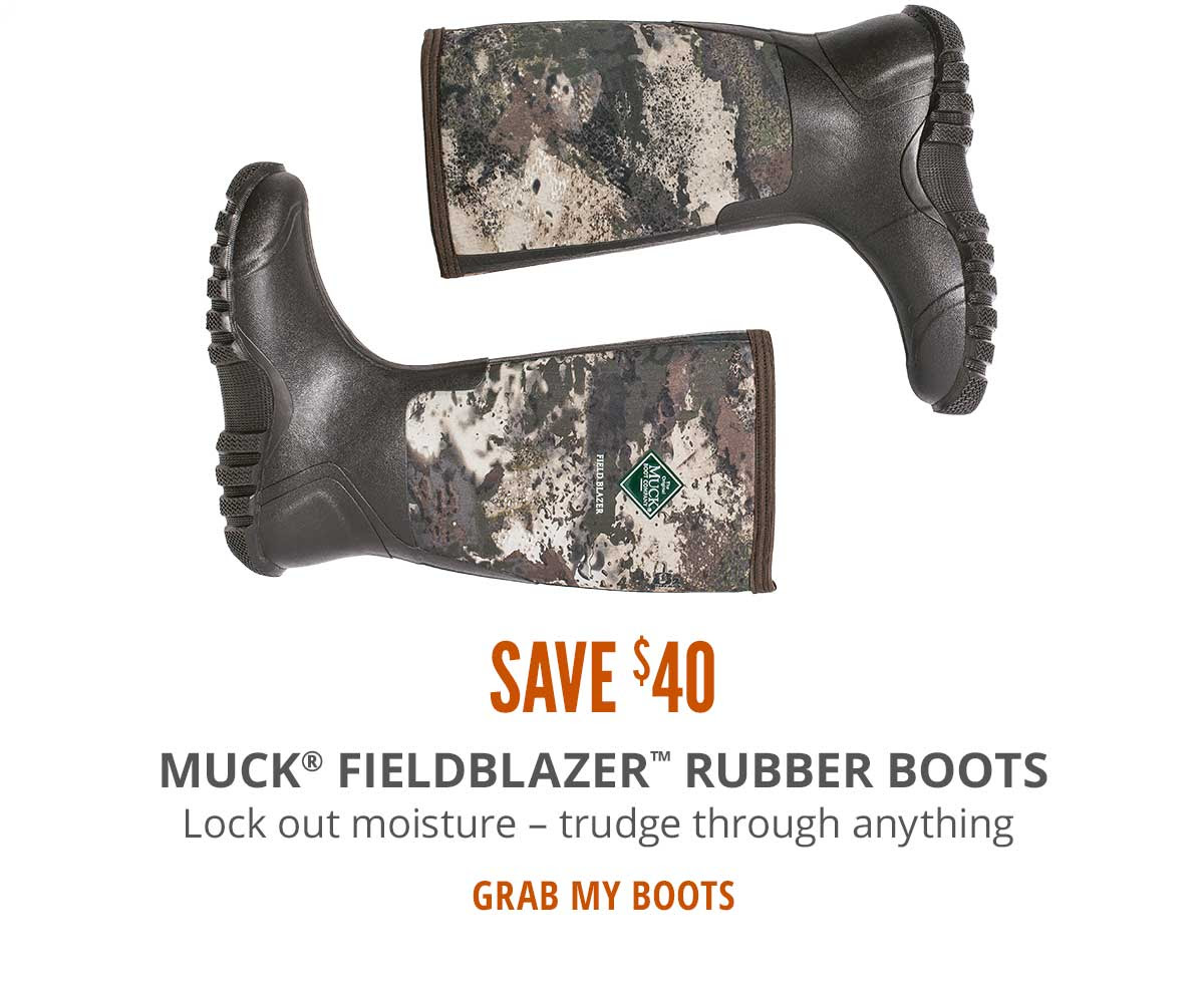 Save $40 On Muck® Fieldblazer™ Rubber Boots