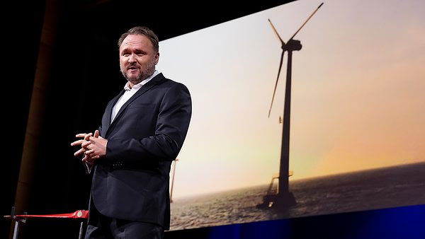 An idea from TED by Dan Jørgensen entitled How wind energy could power Earth ... 18 times over