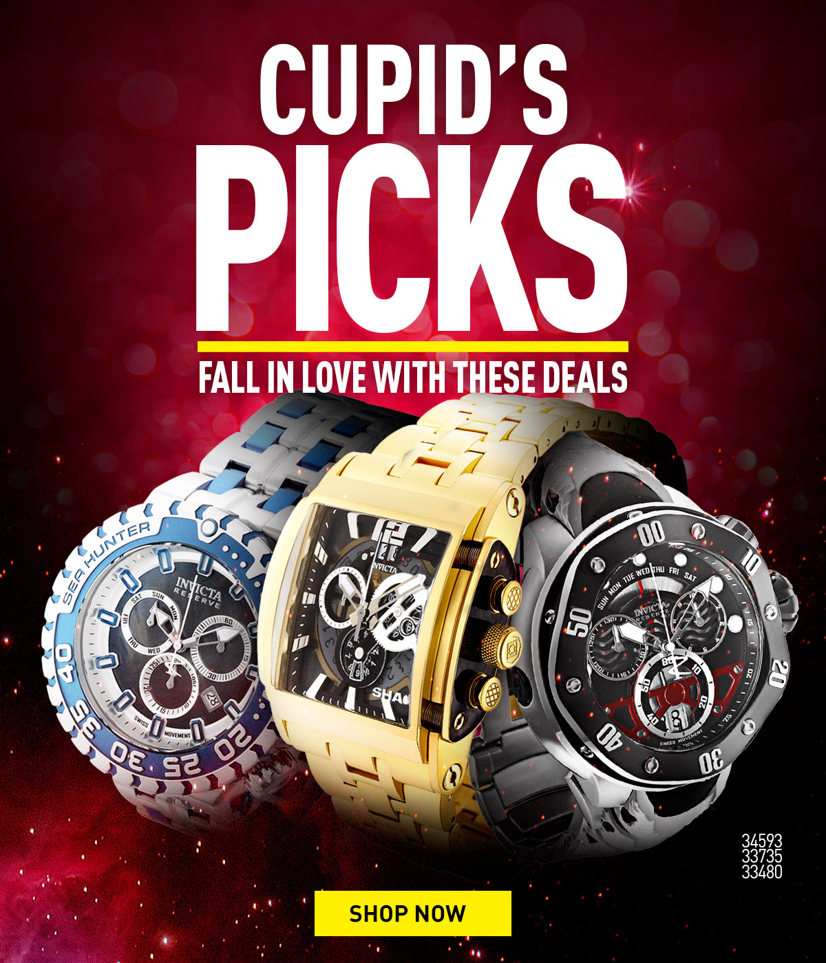 Cupid's Pick! Fall in love with these deals!