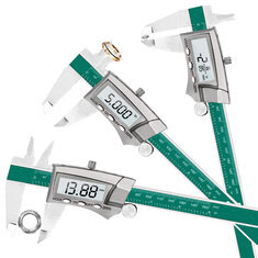 FUJIWARA 0-150MM Digital Display Stainless Steel Vernier Caliper