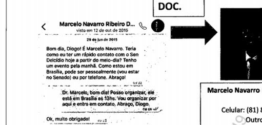 imagem - Whatsapp - Marcelo Navarro (Foto: Reprodução) imagem - Whatsapp - Marcelo Navarro (Foto: Reprodução)