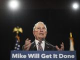 Democratic presidential candidate and former New York City Mayor Michael Bloomberg speaks at a campaign event Wednesday, Feb. 5, 2020, in Providence, R.I. (AP Photo/David Goldman)