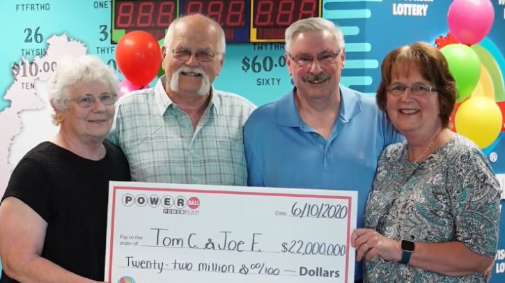 Man splits  Million lottery winning with his best friend to uphold a promise made nearly 30 years ago