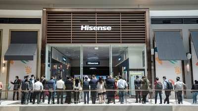 Hisense first flagship store in Dubai