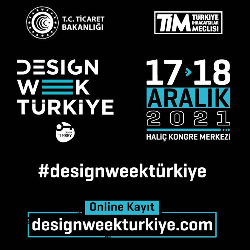 17-18 Aralık 2021 Design Week Türkiye İçin Geri Sayım Başladı