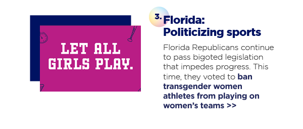 3. Florida: Politicizing sports