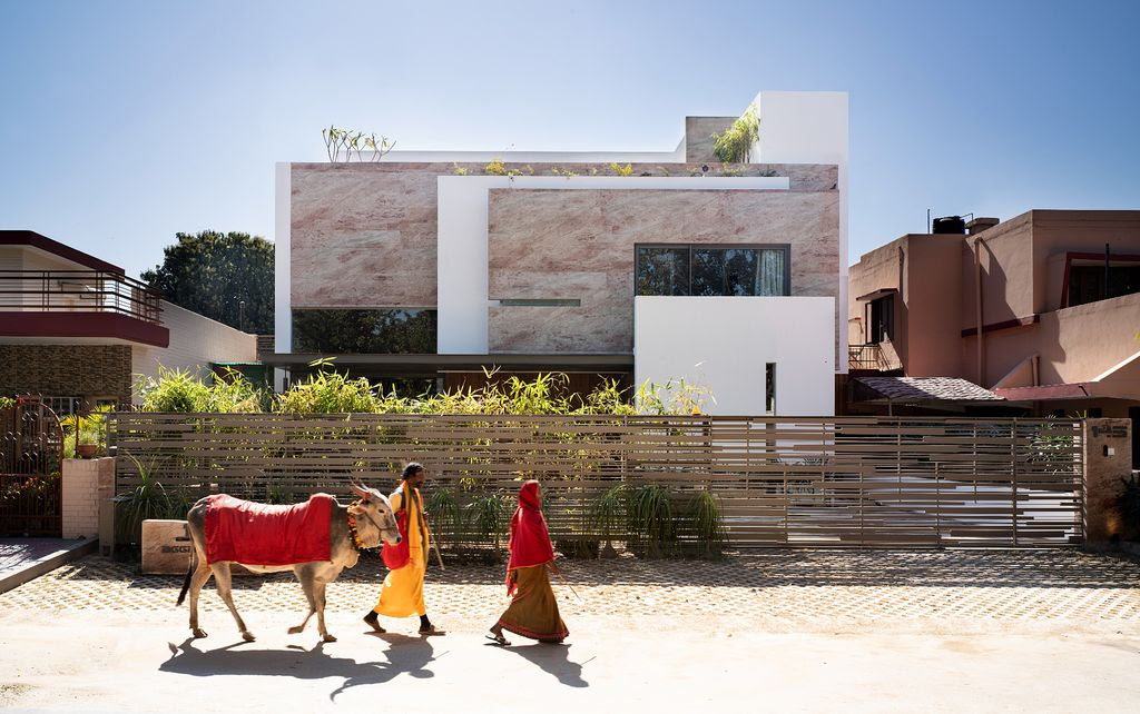 Contemporary Chandigarh house balances minimalism and warmth