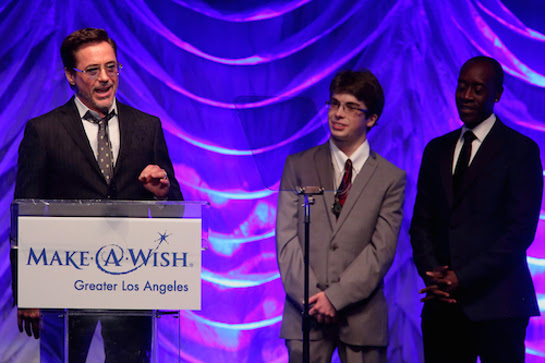 Robert Downey Jr Accepts Award