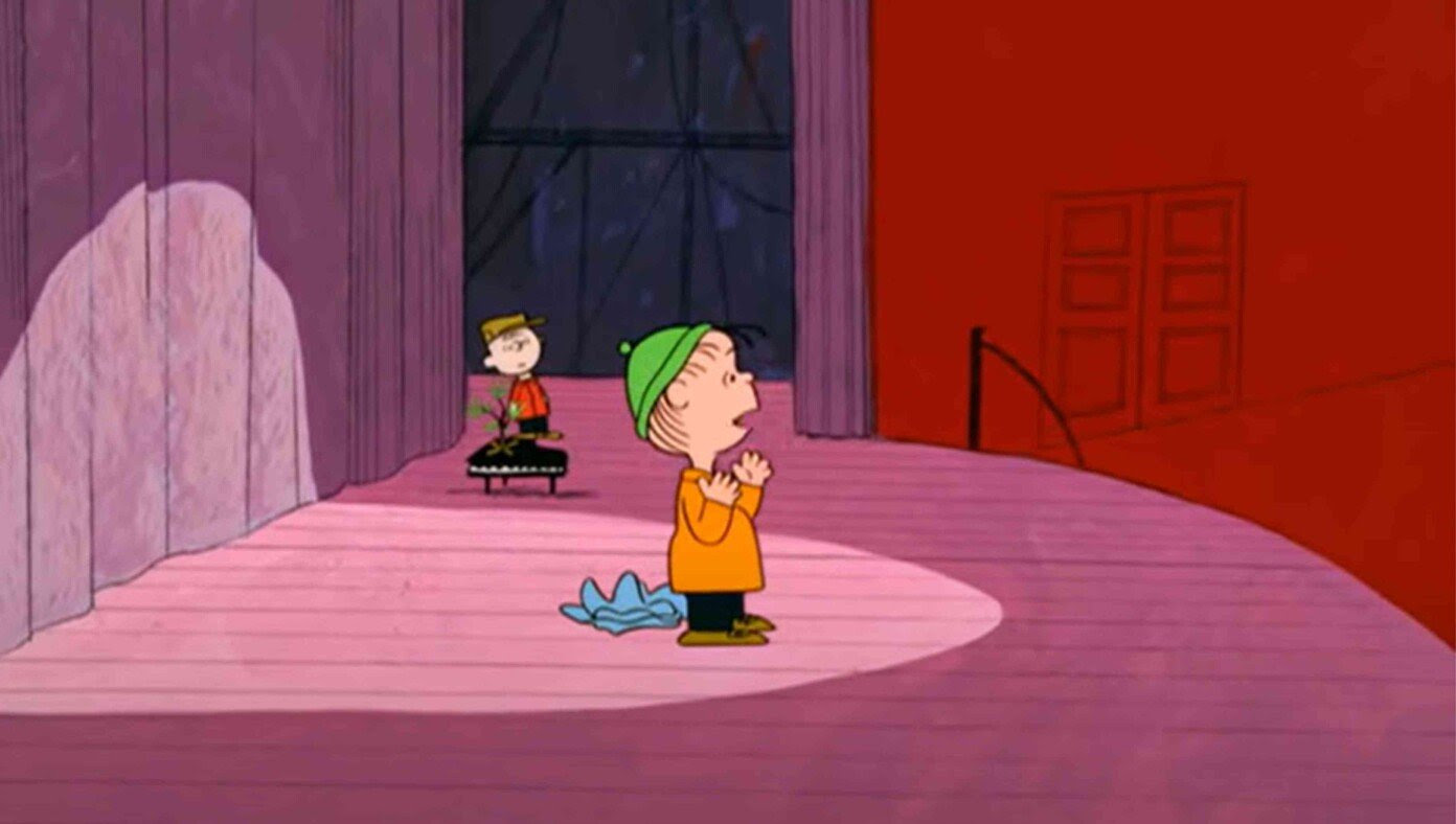 Linus Van Pelt Banned from Community Theater For Reciting Bible Verse