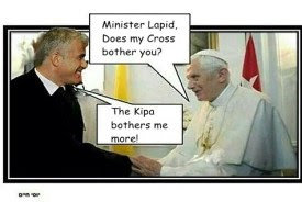 Yair Lapid Meets Pope