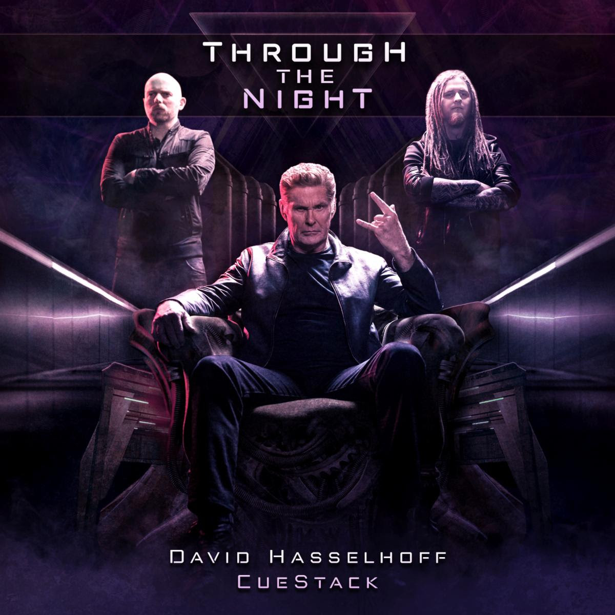 David Hasselhoff Goes Heavy Metal On “through The Night” With Two Man