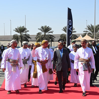 IN A HISTORIC VISIT OF PRESIDENT OF ZANZIBAR TO ASYAD GROUP’S PORT AND FREEZONE IN SOHAR ASYAD’S STORY OF LOGISTICS EXCELLENCE RETOLD