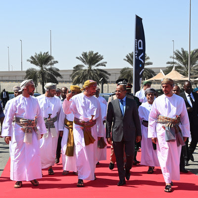 IN A HISTORIC VISIT OF PRESIDENT OF ZANZIBAR TO ASYAD GROUP’S PORT AND FREEZONE IN SOHAR ASYAD’S STORY OF LOGISTICS EXCELLENCE RETOLD IN A HISTORIC VISIT OF PRESIDENT OF ZANZIBAR TO ASYAD GROUP’S PORT AND FREEZONE IN SOHAR ASYAD’S STORY OF LOGISTICS EXCELLENCE RETOLD