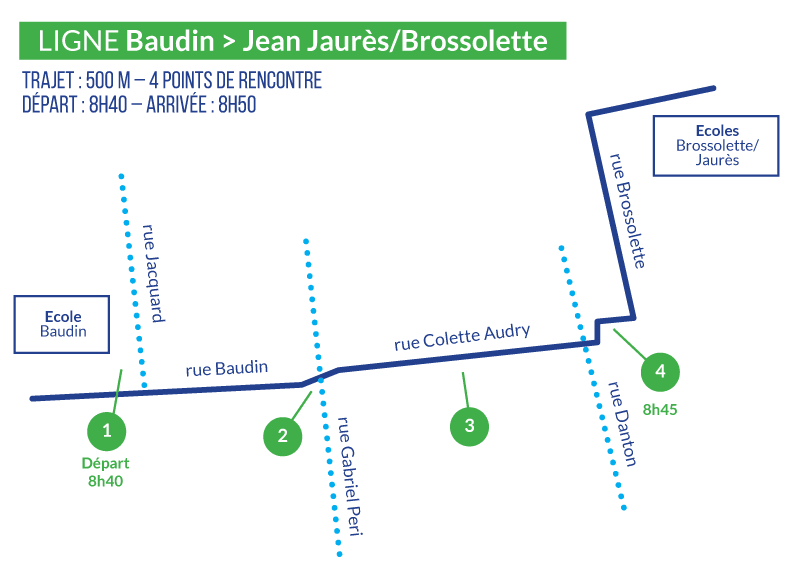 BAUDIN - JEAN JAURÈS-BROSSOLETTE