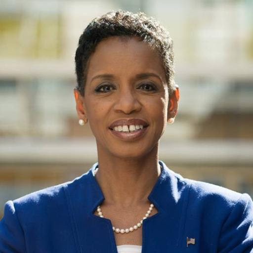 Donna Edwards is running for U.S. Senate in Maryland. Turn on images for photo.