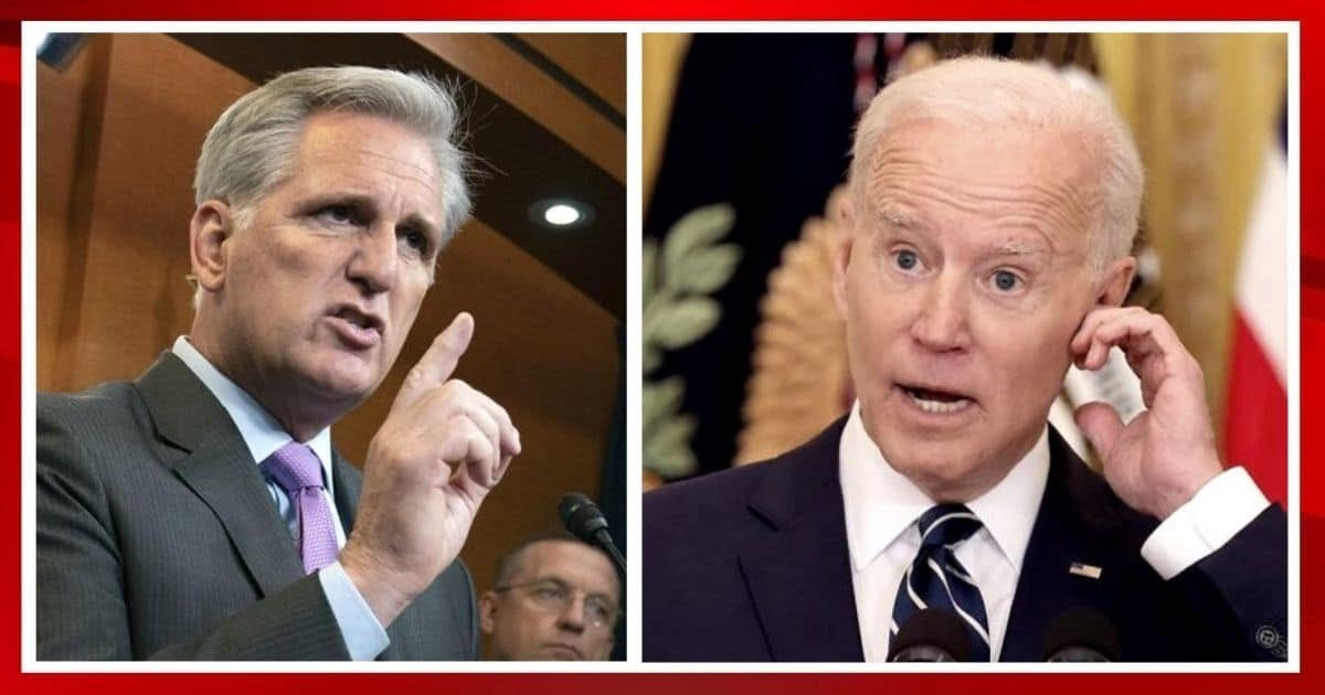 Kevin McCarthy Sends President Biden Reeling - New Law Would Force Biden To Spill The Beans To America