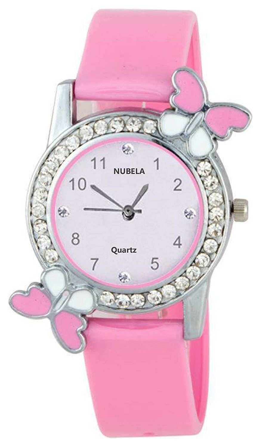 Nubela Analogue White Dial Girl's Watch Online at Best Prices in India |  Shop.GadgetsNow