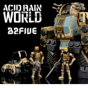 ACID RAIN FIGURES AND VEHICLES