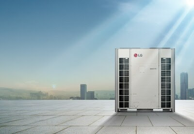 LG Multi V™ i with 26HP as a single frame, VRF cooling and heating solution