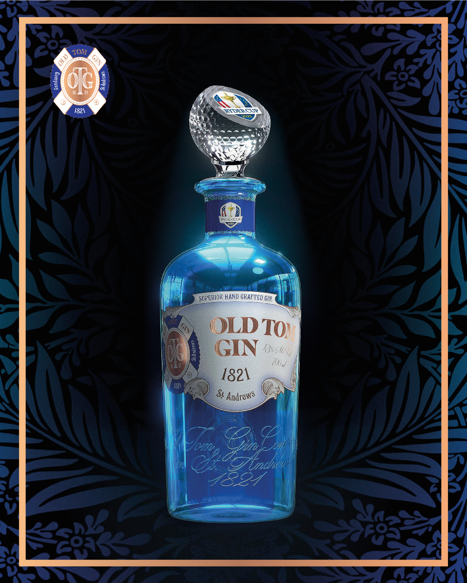 New Super Premium gin brand named Official Supplier and Licensee of the 2023 Ryder Cup