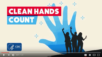 Clean hands count video