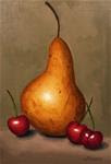 Pear And Cherry Study - Posted on Saturday, December 13, 2014 by Jordan Avery Foster