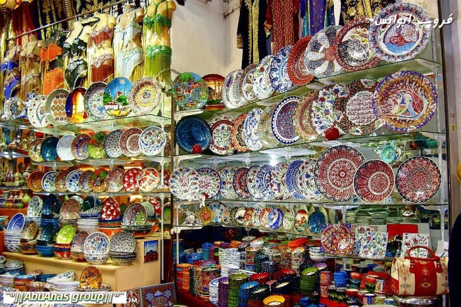 سوق غراند بازار في تركيا