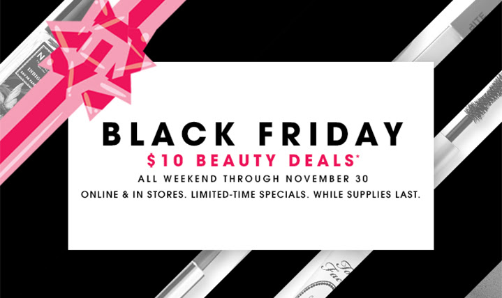 Sephora Black Friday 2014 $10 Deals