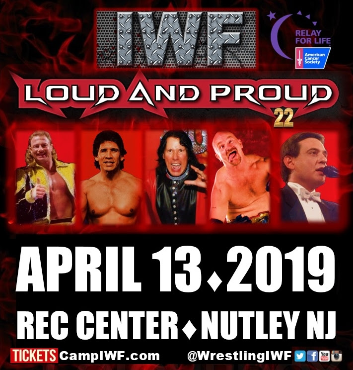 IWF Live Event | April 13, 2019 | Nutley, NJ