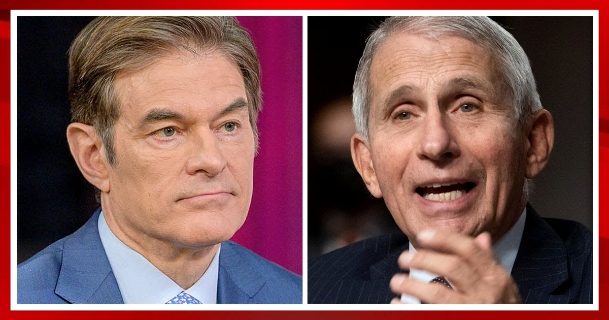 Dr. Oz Throws Down Gauntlet To Dr. Fauci - Get Ready For The Fireworks