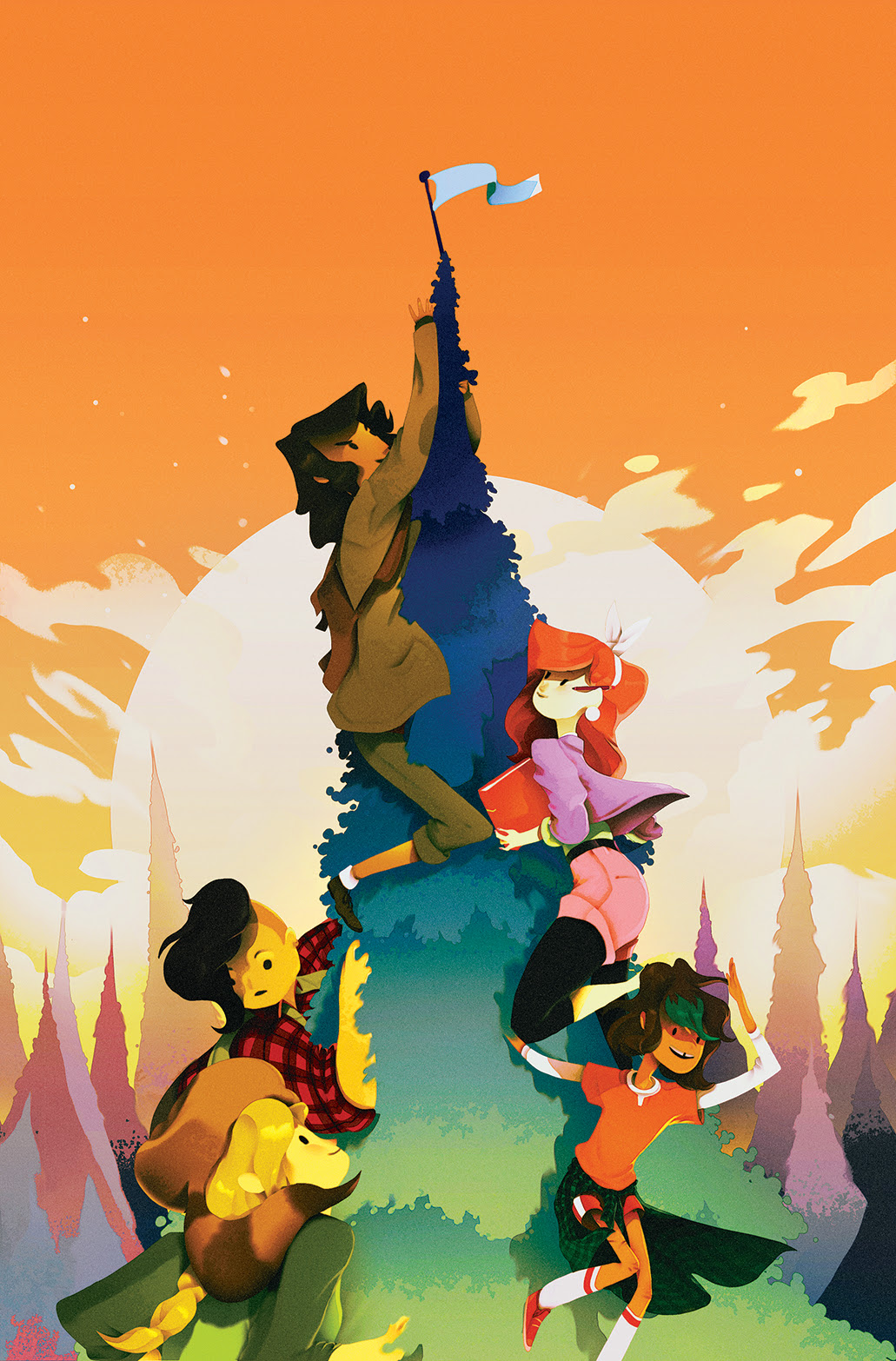 LUMBERJANES #2 Second Printing Cover by Perry Maple