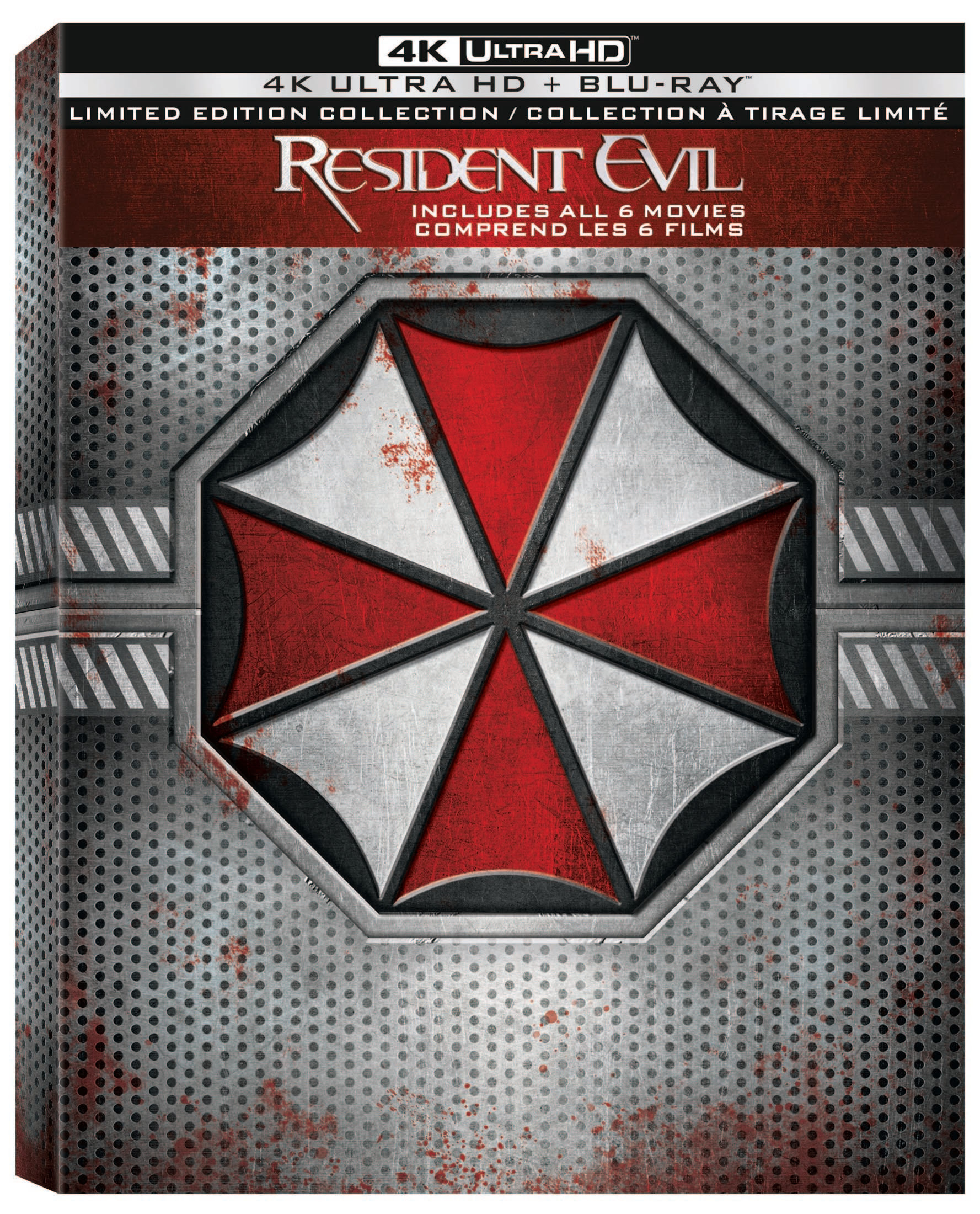 Resident Evil / Resident Evil: Afterlife / Resident Evil: Apocalypse /  Resident Evil: Extinction / Resident Evil: Retribution / Resident Evil: The