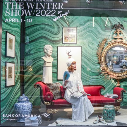 The Winter Show Has Taken Over the Window Displays at the Old Barneys New York Department Store to Show 5,000 Years of Art