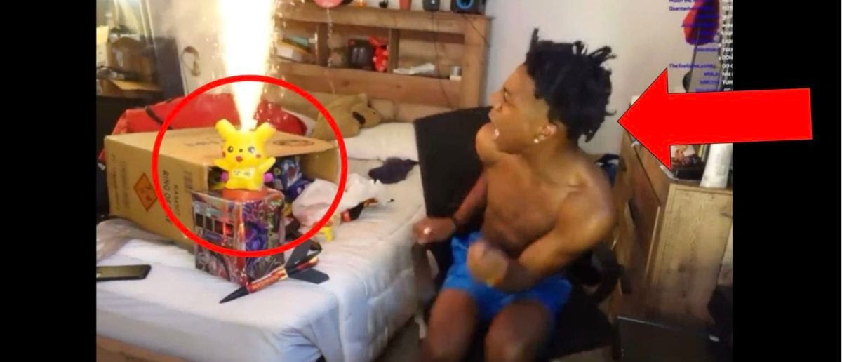 Streamer Hit With Disaster After Lighting Fireworks In His Bedroom In Viral Video
