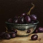 Grapes in Silver - Posted on Wednesday, January 21, 2015 by Jane Palmer