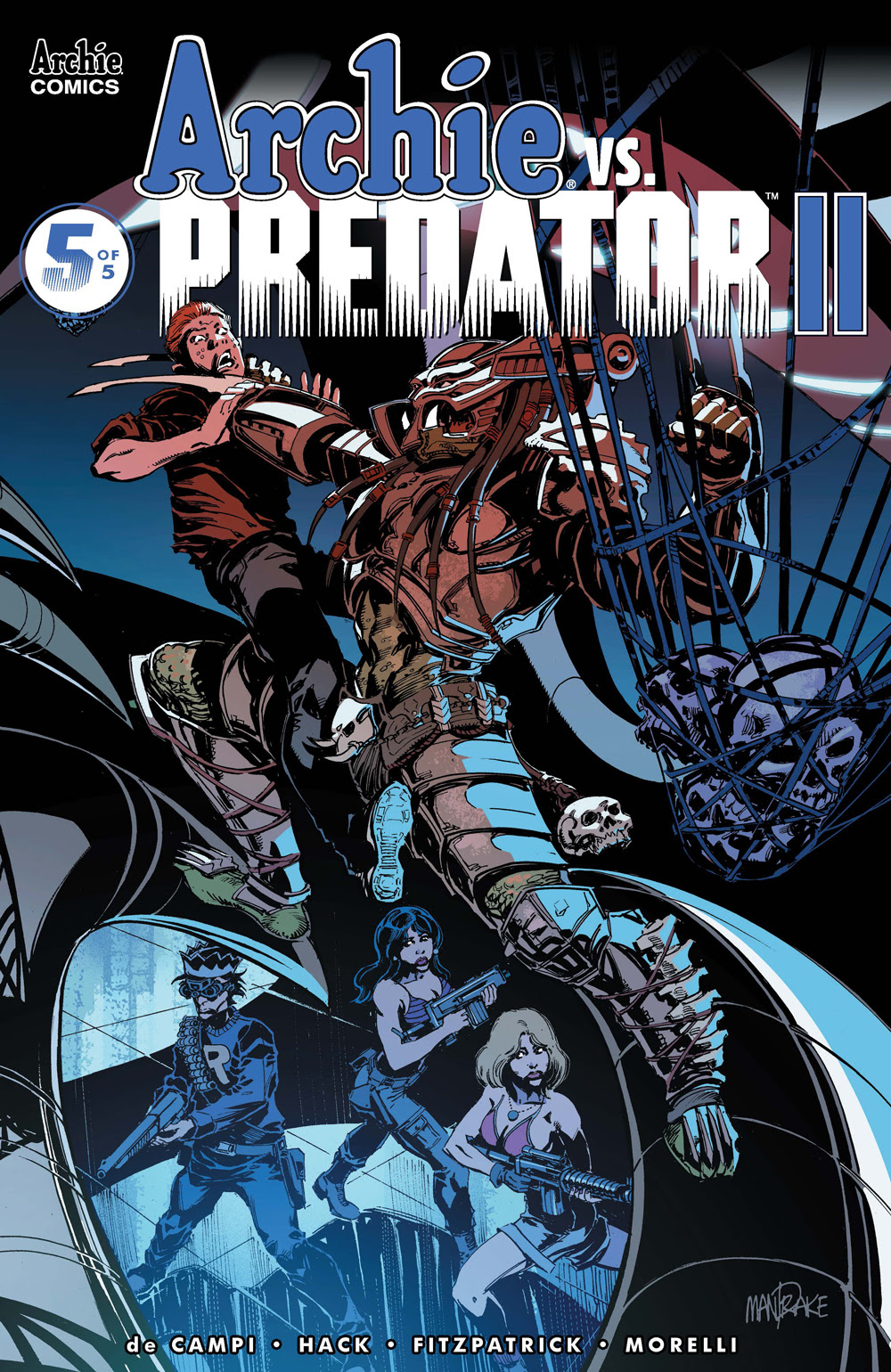 ARCHIE VS. PREDATOR 2 #5: CVR B Mandrake