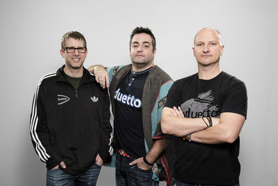 Fundadores da Duetto, da esquerda para a direita, CTO (chief technology officer) Craig Weissman, CMSO (chief marketing & strategy officer) Marco Benvenuti e CEO Patrick Bosworth. Fundadores da Duetto, da esquerda para a direita, CTO (chief technology officer) Craig Weissman, CMSO (chief marketing & strategy officer) Marco Benvenuti e CEO Patrick Bosworth.