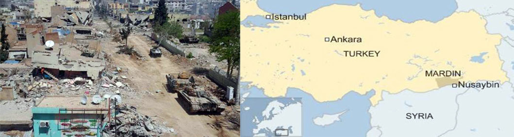 Turkiska staten begår massaker i Nusaybin!