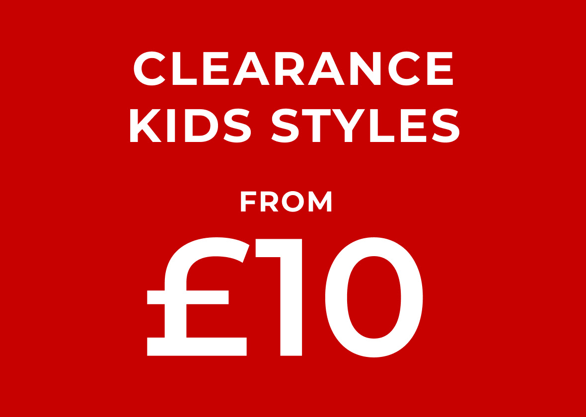clearance kids styles from £10 links to kids sale page