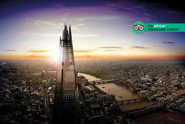 Entry To The View from The Shard - Moët & Chandon Champagne Option!