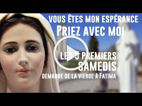 &quot; Une mine de grâces à ne pas manquer : Les 5 premiers samedis demandés par Marie à Fatima !