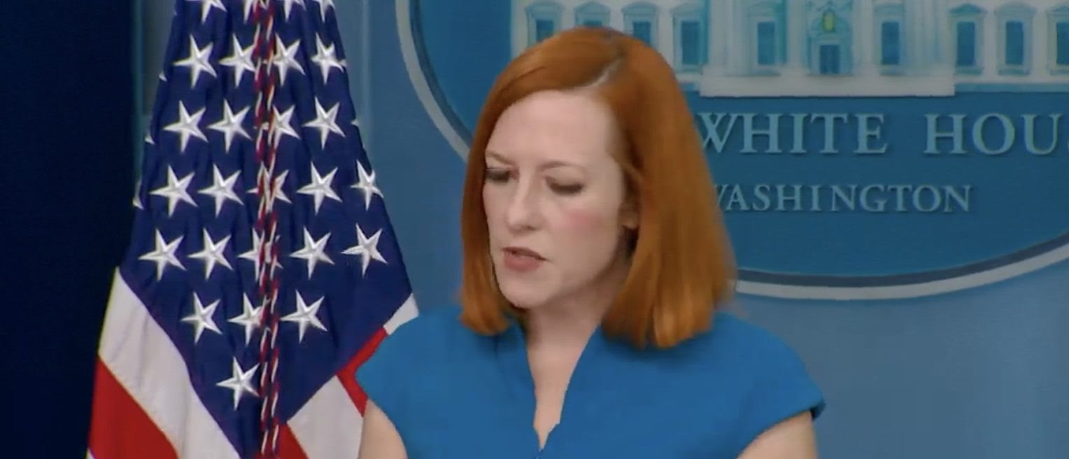 Psaki Suggests White House Still Views Inflation As ‘Transitory,’ Defends Blaming Abbott For Supply Chain Issues