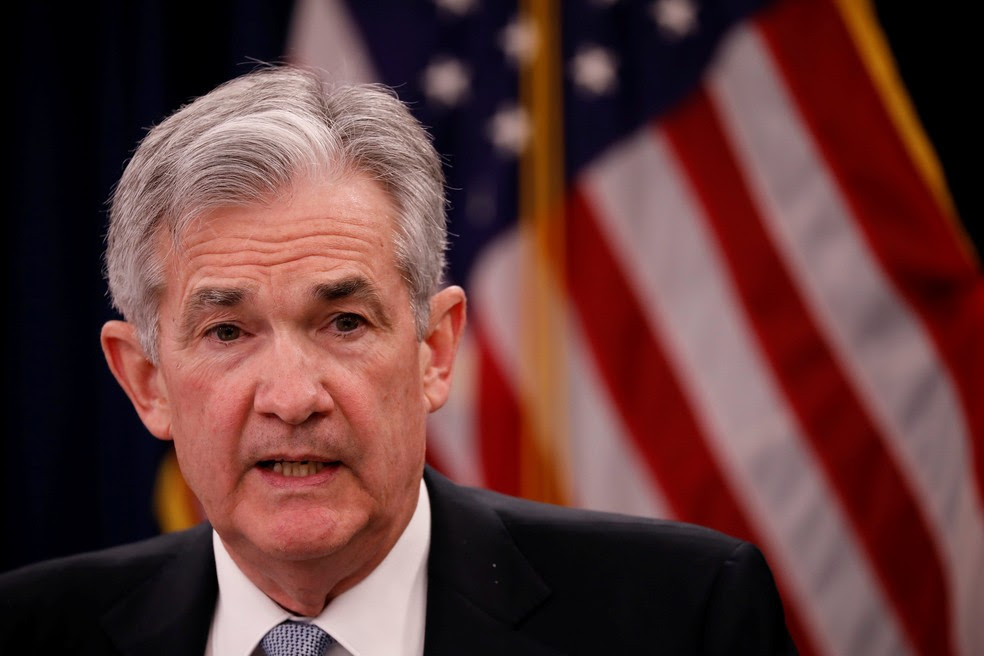 Presidente do Fed, Jerome Powell — Foto: Aaron P. Bernstein/Reuters
