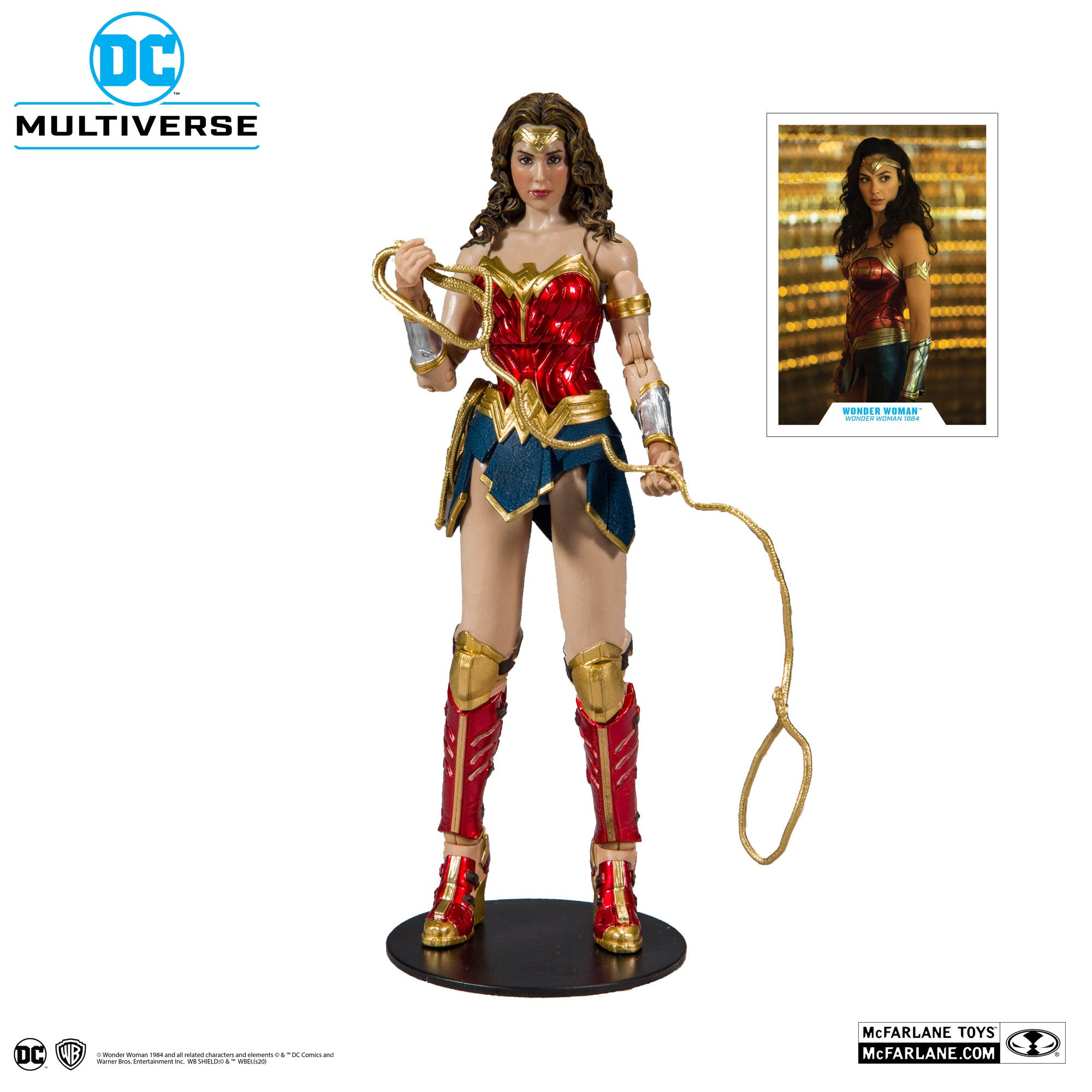 Image of DC Multiverse Wonder Woman 1984 7" Scale Action Figures - Wonder Woman