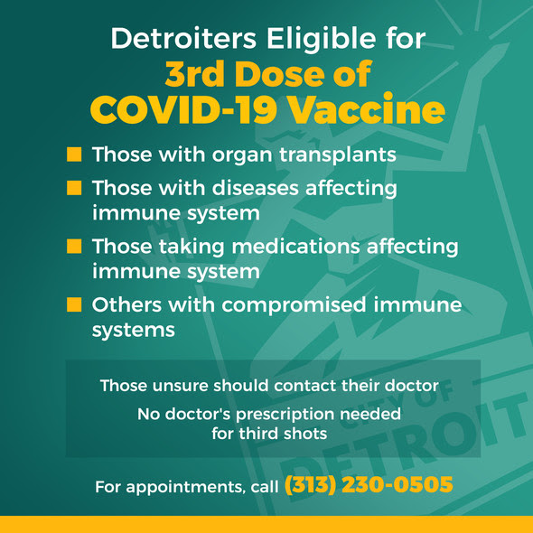 COVID-19 Vaccine Third Shot Eligibility