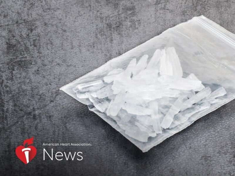 AHA news: research captures unfolding cardiovascular toll from meth use