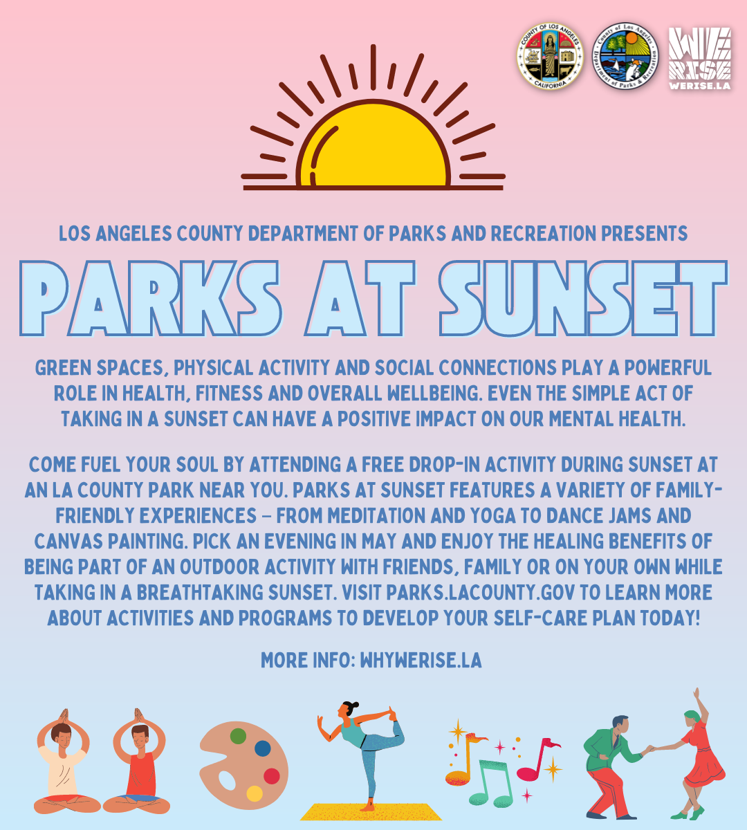 Parks at Sunset