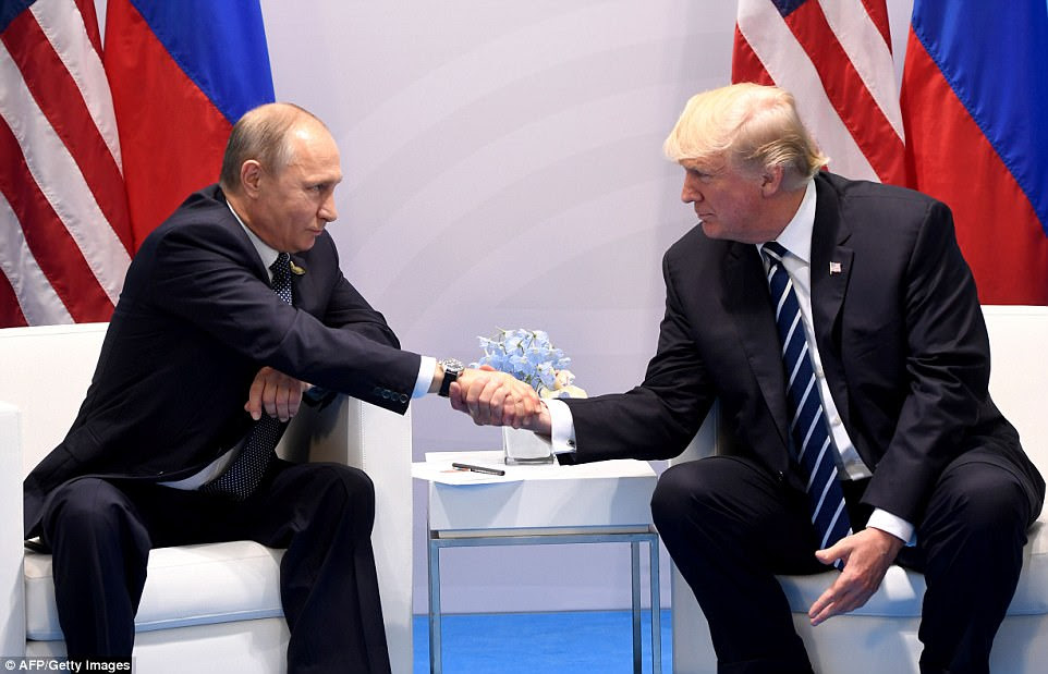 In First Encounter, Trump Dominated Putin as They Met for Hours In First Encounter, Trump Dominated Putin as They Met for Hours